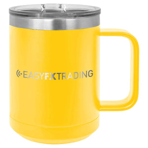 Logo-Long-Stainless on Yellow Coffee Mug Tumbler