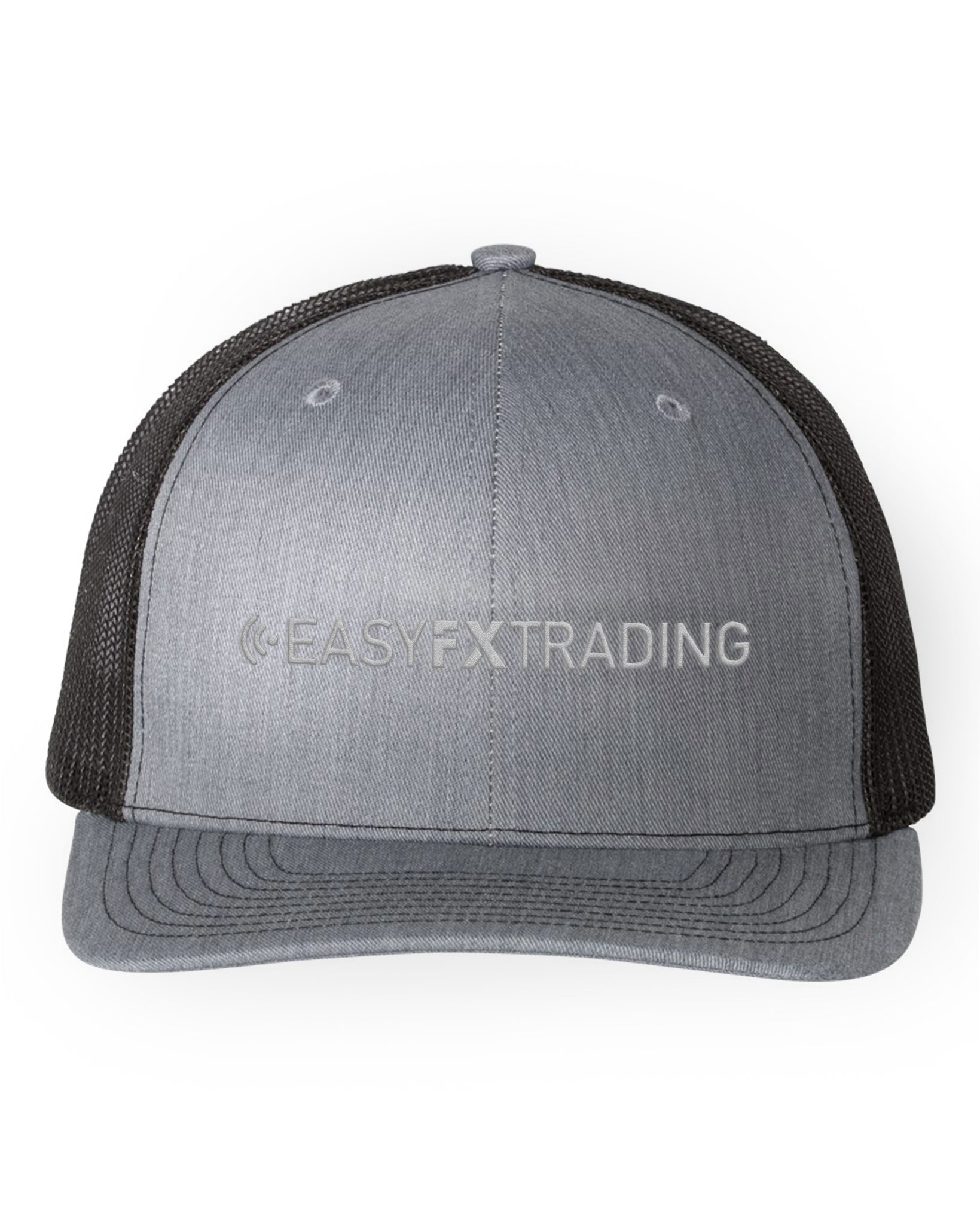 Logo-Long-Gray on Black & Gray Hat