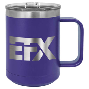 Logo-Short-Stainless on Purple Coffee Mug Tumbler