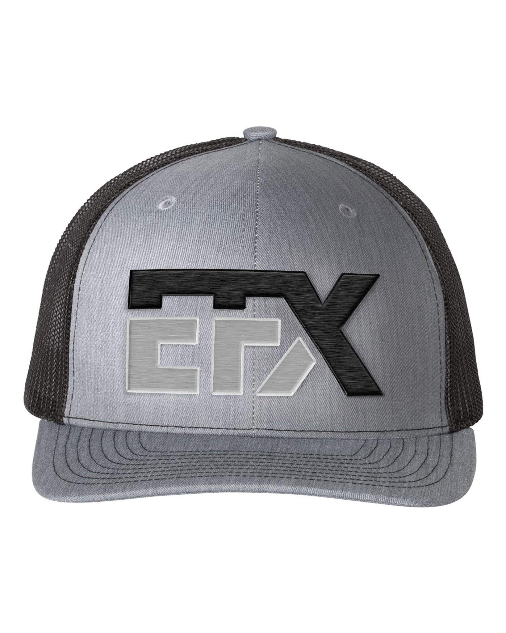 Logo-Short-Black & Gray on Black & Gray Hat