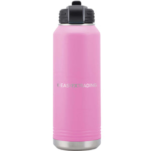 Logo-Long-Stainless on Light Purple Water Bottle